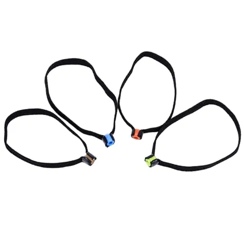 Yoetaun Fishing Tippet Spool Rings Plastic Fishing Wire Tackle Tool Hard Lures Fly Fishing Tippet Holder Tippet Spool Bands Fish Wire Worldwide Shipping