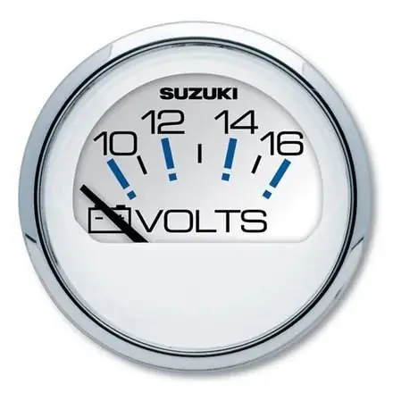 VOLTMETER WHITE Genuine