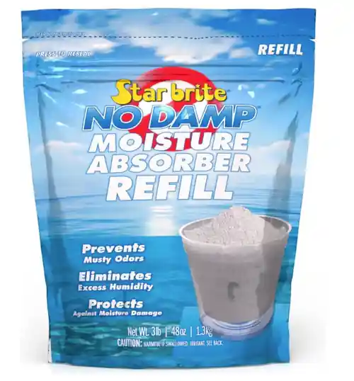 Starbrite No Damp Dehumidifier Refill 48 oz. (Resealable Refill Bag) 85450 Next Day Delivery