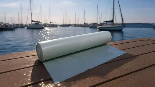 20 x 33 BioAqualife Biodegradable BioWrap Marine Boat Shrink Wrap Roll and Tape Kit - 7.5 MIL - Green Get Yours
