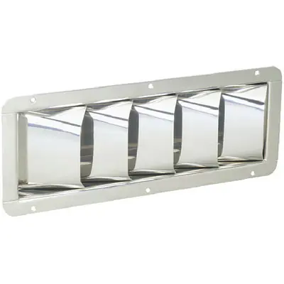 No Minimum Order Attwood Marine Louvered Vent SS 1488-5