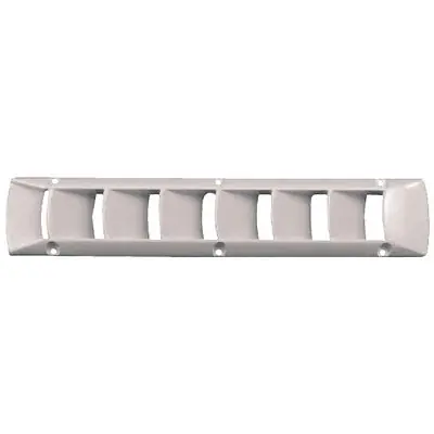 Same Day Shipping Attwood Marine Louvered Vent-Off White 1495-1