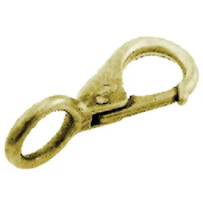 Top Pick Sea-Dog Line Snap #0 Brass Fixed Eye 139120-1