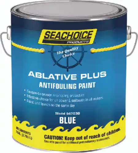 Luxury SeaChoice Boat Marine BLUE Ablative PLUS Antifouling Bottom Paint GALLON 94703G