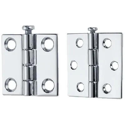 Perko 2-1/2" x 2 Rem Pin Hinges (1Pr 1293Dp5Chr Shop Now