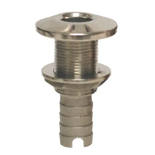 New Arrival GROCO Stainless Steel Hose Barb Thru-Hull Fitting - 3/4" HTH-750-S