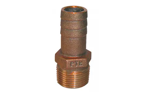 Groco 2-1/2" NPT Bronze Pipe to Hose Fitting Pth-2500 Get Yours