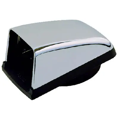 Perko Cowl Ventilator (1) Vent - 3" Duct-Chrome Plated Zinc 1312DP0CHR Best Choice