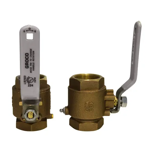 GROCO 3/8" NPT Bronze In-Line Ball Valve IBV-375 Limited Edition