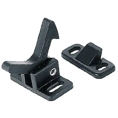 Don’t Miss Out Perko Plastic Elbow Catches (2/Cd) 1021Dp0Black