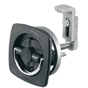 Luxury Perko 2-1/2X2-1/2 Black Flush Latch 0932Dp1Black