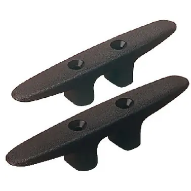Sea-Dog Line Cleat 6-1/16" Black. Nylon 2/Pk 043360-1 Special Offer