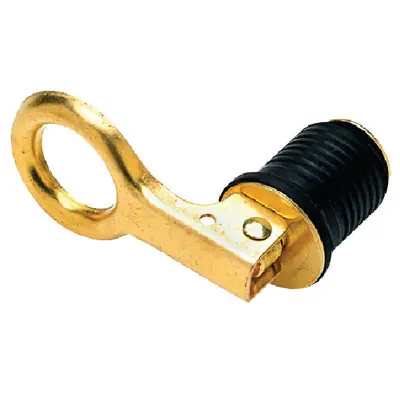 Cheap Seachoice Drain Plug-1 Snap Lock-Brass 50-18821
