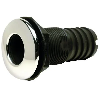 Seasonal Sale Seachoice Thru Hull W/SS Cover-5/8 Strt 50-18431