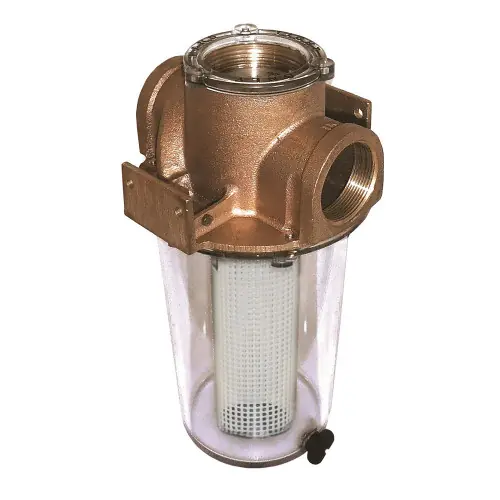 GROCO ARG-1500 Series 1-1/2" Raw Water Strainer w/Non-Metallic Plastic Basket ARG-1500-P Exclusive Offer