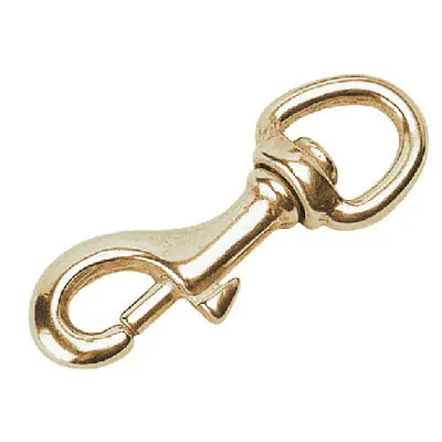 Warranty Included Sea-Dog Line Brass Swivel Eye Bolt Snap 139016-1