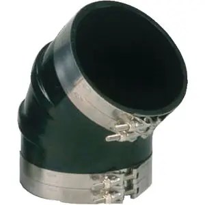 Big Sale Trident Hose Tri Rubber 45D Elbow/Clamps 8 Trl845SS