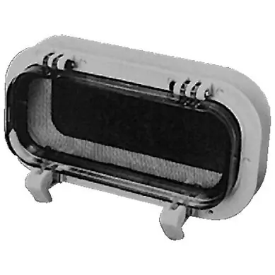 Editor’s Pick Beckson Marine Port White/Clear 4X10 1"sp Po410Wc10