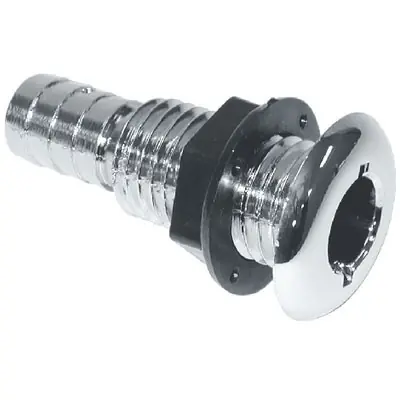 Last Chance Seachoice Thru-Hull Conn-Chrome-3/4 17941