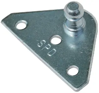 Taylor Flat Zinc Plated Bracket 1 Pr/Pk 1880 Clearance