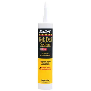 Final Sale Boat Life Teak Deck Sealant Cartridge -Black 1252