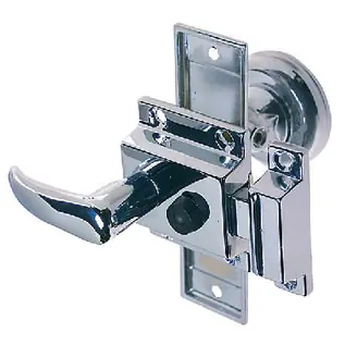 Perko Rim Latch Set with Box Strike 0928Dp0Chr Premium