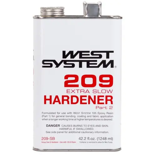 West System Extra Slow Hardener .33 Gallon 209Sb Limited Offer