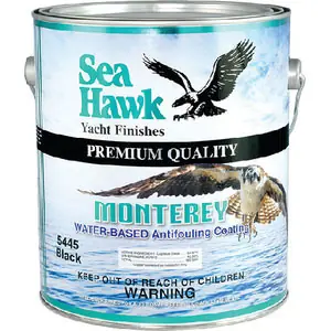 Clearance Seahawk Monterey Water BasedAntifouling Paint Dark Blue Quart 5430 5430Qt Money Back Guarantee