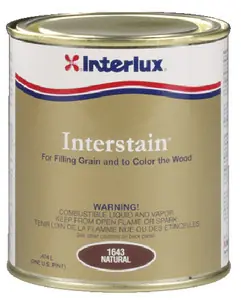 Interlux Wood Stain- Red Mahogany- Pint1579P Budget