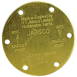 Best Price Jabsco End Cover For #11810 11830-0000
