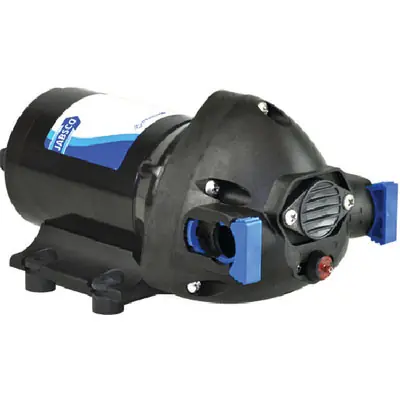 Jabsco Par-Max Shower Drain/General Purpose Pump - 3.5GPM-25psi-12VDC with Strainer 32601-0092 No Minimum Order