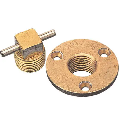 Handmade Sea-Dog Line Drain Plug Assembly Bronze 1/2 T 520042-1