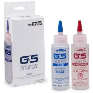 Discount West System G/5 Adhesive Two-Part 1/4 Pt 8654