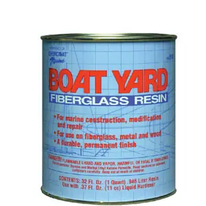 Evercoat Boat Yard Resin Quart with Wax 100518 Money Back Guarantee