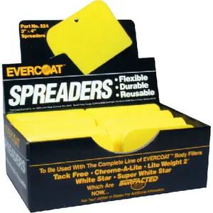 Instant Buy Evercoat 3 x 4 Spreaders - Bulk 72/Bx 100524