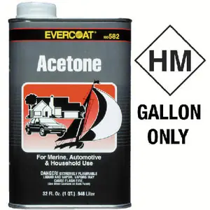 Top Pick Evercoat Acetone Gallon 100581