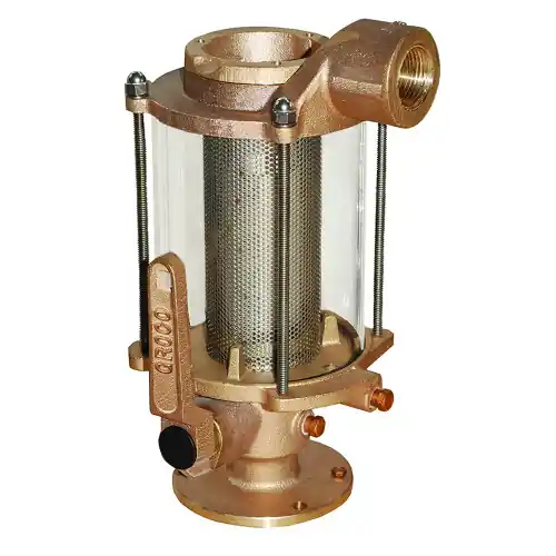 GROCO 1-1/2" Ball Valve/Seacock & Raw Water Strainer Combo BVS-1500 Exclusive Offer
