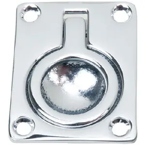 Perko 2-9/16" x 2 Flush Ring Pull 1103Dp0Chr New Release