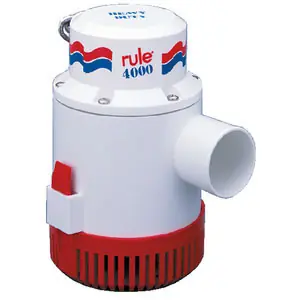 Today Only Rule 4000gph Bilge Pump 12V 56D