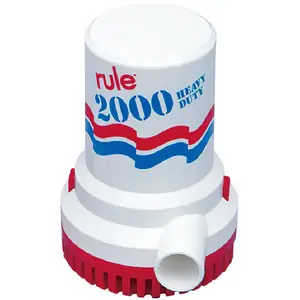 Place Order Rule Bilge Pump 12V 2000gph Ul Apr 106Ul