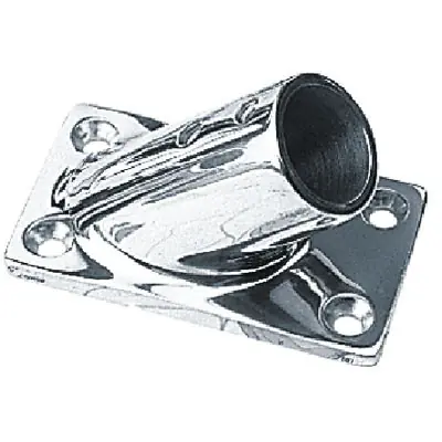 Sea-Dog Line 7/8"-45Deg SS Rect. Rail Base 281450-1 Genuine