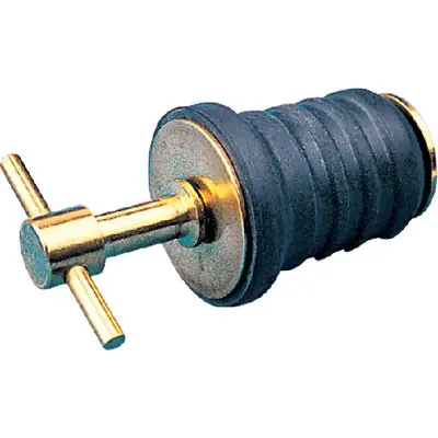 Sea-Dog Line Brass Tee Handle Drain Plug - 520080 Trending