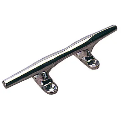 Sea-Dog Line Cleat 6" Open Base C.P. Zinc 044606-1 Worldwide Shipping