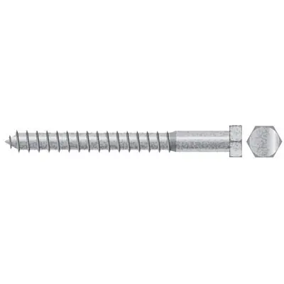 Seachoice 3/8 x 3 Lag Screw Stl H.D.G. 25/Bg Sc2657 Price Drop