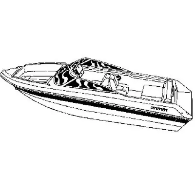 Limited Offer Carver Covers Universal V-17 I/O Boat Cover 87117