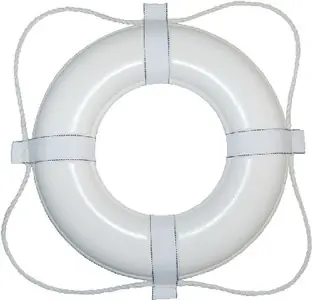 Taylor 24In White Foam Ring Buoy 361 Trending