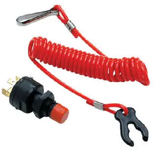 Seachoice Univ.Kill Switch W/Tether 11681 Professional Grade
