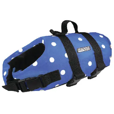Popular Seachoice Dog Vest Blue Polka XXS To 6Lb Dv-XXS-86260