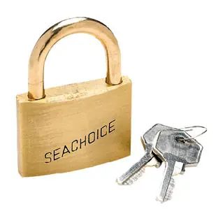 Hot Deal Seachoice Keyd-Alike Brass Padlock-2 37331