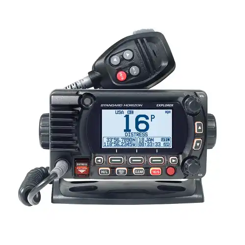 Standard Horizon GX1800 Fixed Mount VHF - Black In Demand
